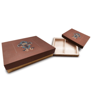 bahaar dry fruit box 250 gms 2 part box