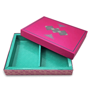 diamond dry fruit box 250 gms 2 part box