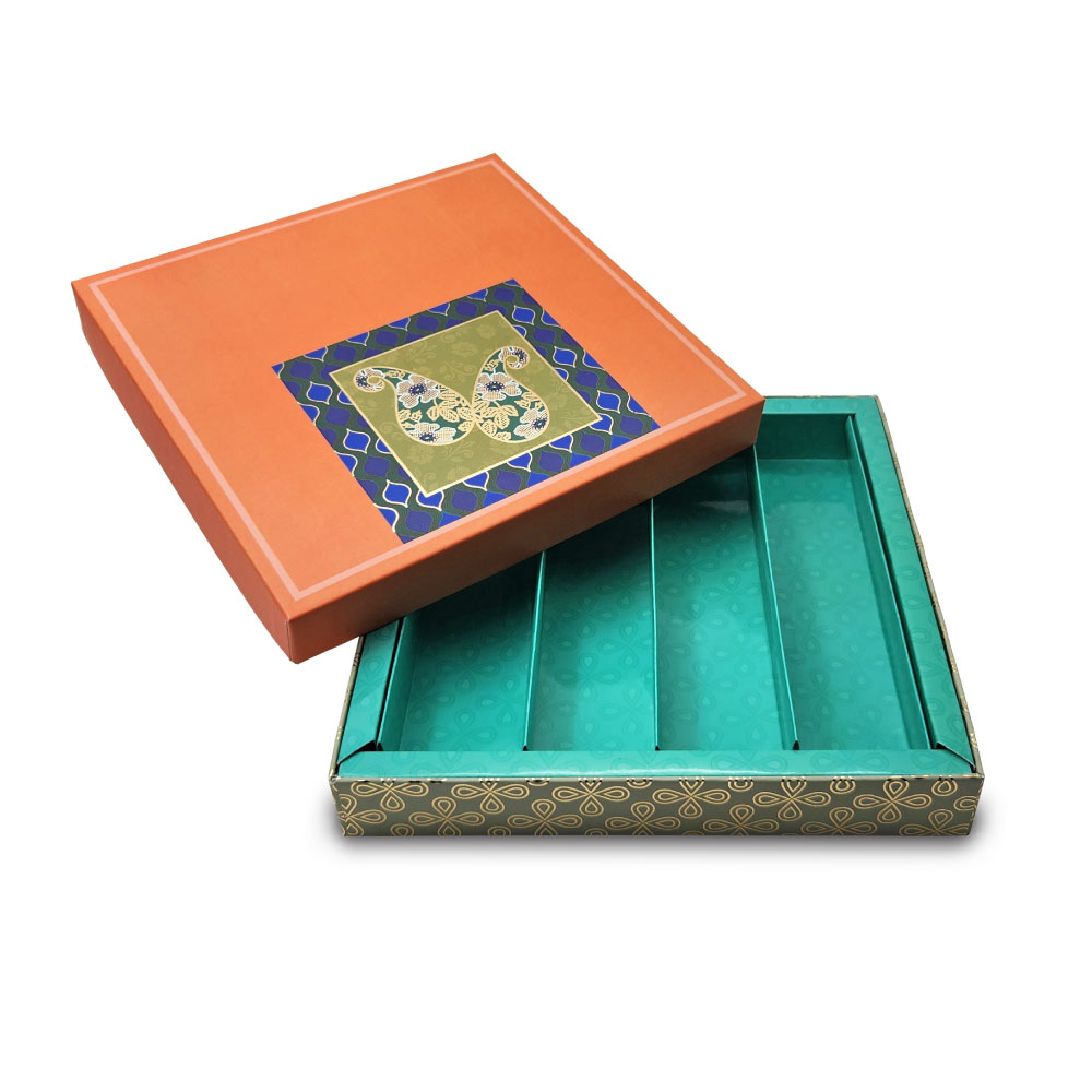 diamond mithai box 500 gms 3 line box